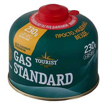 Баллон газовый TOURIST TBR-230 230 г (пропан/изобутан/бутан)